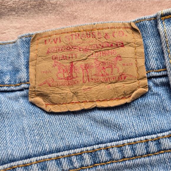 Vintage Levis 515 Nouveau Boot Cut Jeans Womens 6 MIS M Y2K Mid Rise blue - Picture 12 of 15